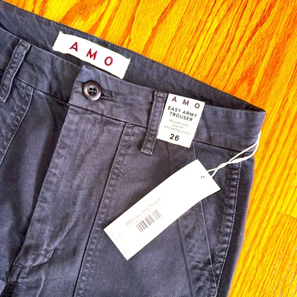 AMO EASY ARMY TROUSER 26 NWT - Picture 2 of 3